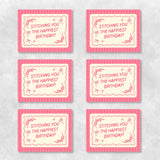Needlepoint Birthday Cards Pack of 6 | Funny Stitching Birthday Card Set | Gift for Needlepointer | Birthday Cards for Stitchers