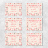 Needlepoint Love Cards Set of 6 | "Untangle a Skein" Funny Stitching Cards | Funny Cards for Needlepointers | Bulk Friendship Cards