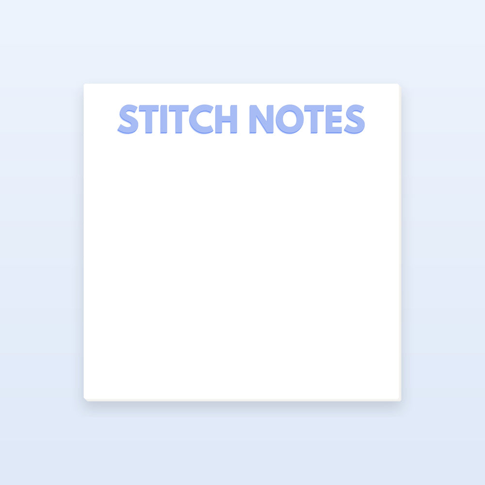 "Stitch Notes" Notepad