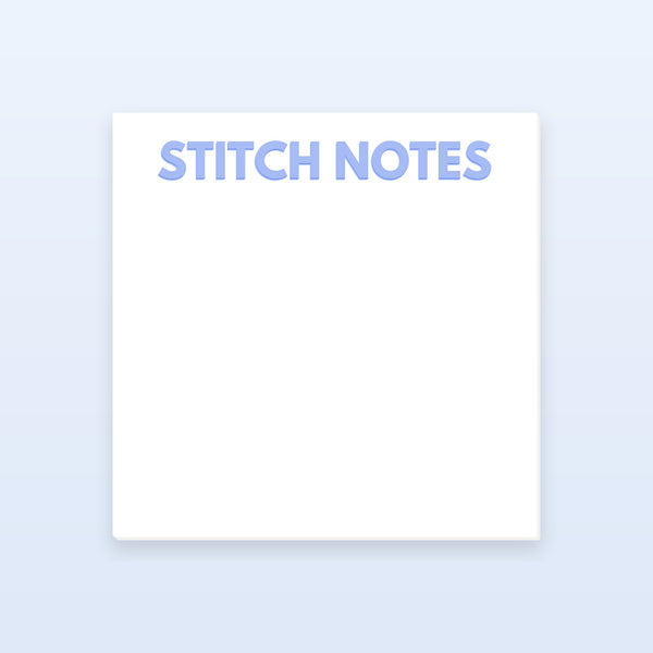 "Stitch Notes" Notepad